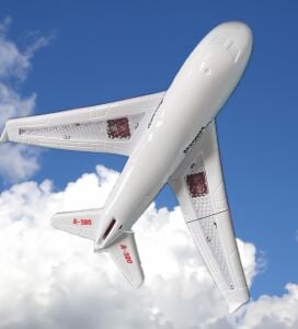 Işıklı, Uzaktan Kumandalı 6 Yöne Hareket edebilen Eğlenceli Airbas Yolcu Uçağı - Kumandalı Uçak