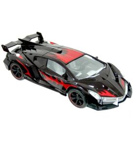 Şarjlı, Işıklı Kumandalı Spor Lamborghini, Farları Yanan Spor Araba 1:14