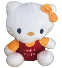 Sevimli Oturan Peluş Hello Kitty - 80 cm, Uyku ve Oyun Arkadaşı