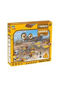 192 Parça İnşaat Temalı Hareketli Raylar Araçlı İnşaat Tracks