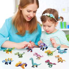 Oyuncak Sök Tak 12in1 Dinozor 405 Parça