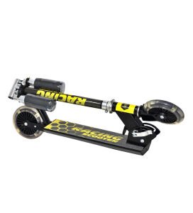 120 mm Silikon Teker, Boy Ayarlamalı Katlanır Metal Scooter