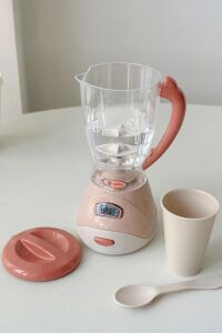 Işıklı Sesli Fonksiyonlu Oyuncak Blender, Eğlenceli- Eğitici Oyuncak Küçük Ev Aletleri