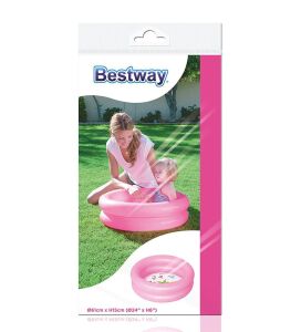 Bestway 2 Boğum Desenli Zeminli Çocuk Havuzu, (61x15 cm) 51061