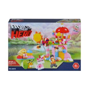 Ausini-Asya Brick 25516 Build Civilian Hero  Lego SET-218 parça