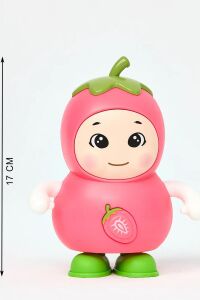 Işıklı ve Müzikli Danseden Çilek Oyuncak – 17 cm, Minikler İçin Eğlencenin Adı!