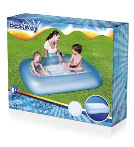 Bestway 51115, Şişme Zeminli Çocuk Havuzu-165x104x25 cm
