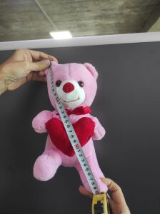 Sevdiklerinize Özel Kalp Tutan, Şirin Peluş Ayıcık - 30 cm