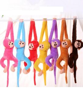Peluş Maymun, Elleri Yapışabilen Uyku ve Oyun Arkadaşı -70 cm