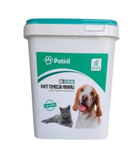 Kedi Köpek Için Hijyenik Tüy Ve Pati Temizleme Islak Kova Mendil 400 Adet Eko