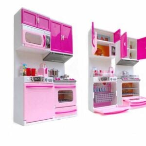 Işıklı & Sesli, 2 Parçalı Oyuncak Mutfak Seti