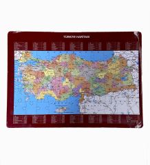 2'Li Eğitici Puzzle Set Türkiye Haritası 50 parça ve İnsan Anatomisi 60 parça