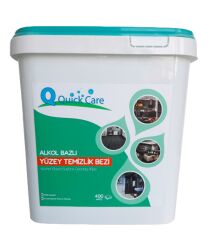 QUICKCARE Dezenfektanlı Yüzey Temizlik Havlusu 400 Yaprak- Limon Kokulu