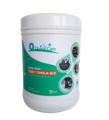 QUICKCARE Dezenfektanlı Yüzey Temizlik Havlusu 150 Yaprak- Limon Kokulu