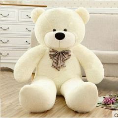 Peluş Ayı 120 cm Papyonlu Sevimli Ayı - Sevgiliye En Özel Hediye