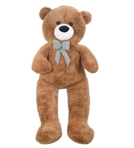 Sevgiliye Özel HEDİYE- 160 cm Papyonlu DEV Boy Peluş Ayı - % 100 YERLİ