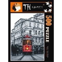 500 Parça Kutulu Istanbul Taksim Meydanı Puzzle 48cm x 68cm