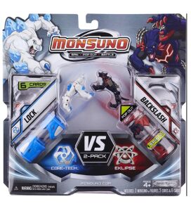 MONSUNO, Lisanslı Lock VS Backslash Figürleri, Fırlatma Kapsülleri ve 6 Oyun Kartı