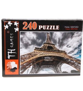 240 Parça Kutulu Puzzle - En Gözde Şehirler!
