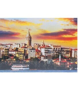 240 Parça Kutulu Puzzle - En Gözde Şehirler!