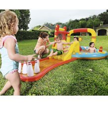 Bestway 53068 Kaydıraklı, Bowlingli Şişme Fastastik Eğlence Havuz