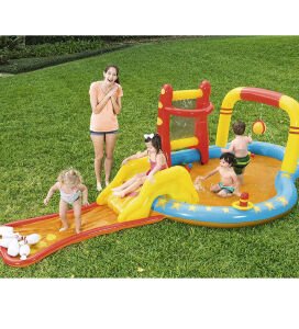 62002 Pompalı-Bestway 53068 Kaydıraklı, Fastastik Şişme Havuz