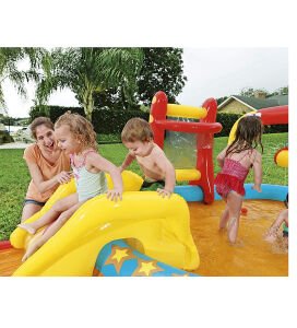 62002 Pompalı-Bestway 53068 Kaydıraklı, Fastastik Şişme Havuz