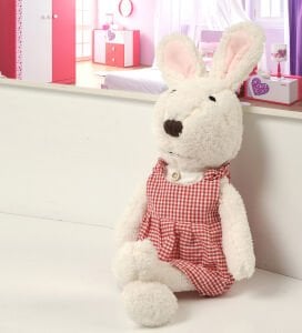 İthal 1. Kalite Peluş Sevimli Tavşan Arkadaşım 45 cm
