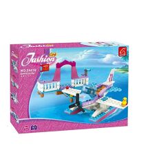 Ausini-Asya Bricks 24418, Fairyland 167 Parça Liman ve Jetski Temalı Lego Seti