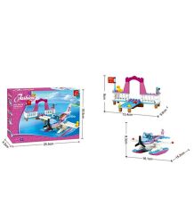 Ausini-Asya Bricks 24418, Fairyland 167 Parça Liman ve Jetski Temalı Lego Seti