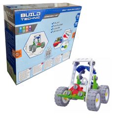 Build Technic Set, 82 Parça Tak-Sök Forklift Block Yapı Seti