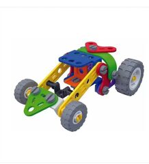 Build Technic Set, 63 Parça Tak-Sök Ralli Arabası Block Yapı Seti