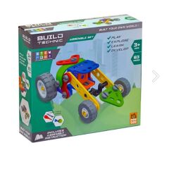 Build Technic Set, 63 Parça Tak-Sök Ralli Arabası Block Yapı Seti