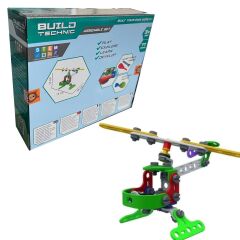 Build Technic Set, 77 Parça Tak-Sök Helikopter Block Yapı Seti