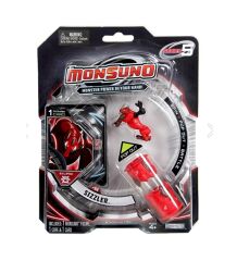 MONSUNO, Lisanslı Sizzler Figür, Fırlatma Kapsülü ve Oyun Kartı