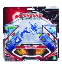 MONSUNO, Lisanslı LOCK - EVO Figürleri, Fırlatma Kapsülleri ve 2 Oyun Kartı