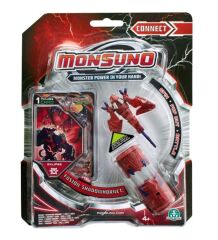 MONSUNO, Lisanslı Fusion Shadowhornet Figür, Fırlatma Kapsülü ve Oyun Kartı