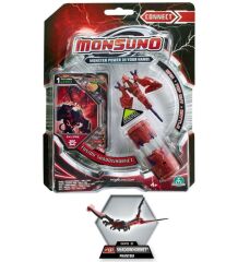MONSUNO, Lisanslı Fusion Shadowhornet Figür, Fırlatma Kapsülü ve Oyun Kartı