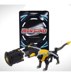 MONSUNO, Lisanslı Fusion Driftblade Figür, Fırlatma Kapsülü ve Oyun Kartı