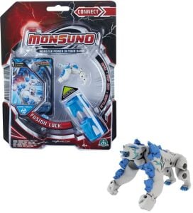 MONSUNO, Lisanslı Fusion Lock Figür, Fırlatma Kapsülü ve Oyun Kartı