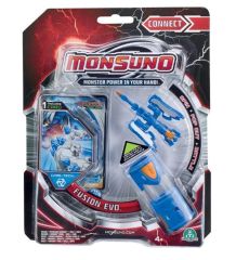 MONSUNO, Lisanslı Fusion EVO Figür, Fırlatma Kapsülü ve Oyun Kartı