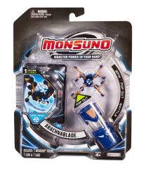 MONSUNO, Lisanslı Fusion Arachnablade Figür, Fırlatma Kapsülü ve Oyun Kartı