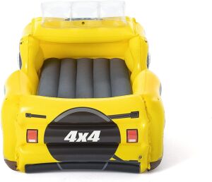 Bestway 67714, 4X4 Jeep Temalı, Şişme Çocuk Yatağı