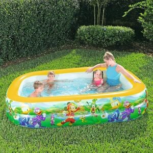 Bestway 91008 Disney Lisanslı, Mega Dikdörtgen Şişme Aile Havuzu