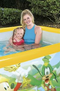 POMPALI-Bestway 91008 Disney Lisanslı, Mega Aile Havuzu