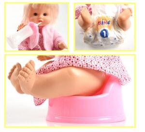 My Little Baby, Türkçe Konuşan Altını Islatan  Aksesuarlı Bebek-30 cm