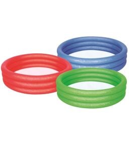 Su Pompalı-Bestway 51025, 3 Boğum Şişme Çocuk Havuzu, 122x25cm