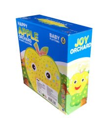 Müzikli - Projektörlü Oyuncak Çarp & Dön Özellikli Happy Apple