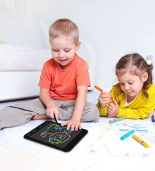 10 Inch, Kalemli LCD Dijital Çizim-Eğitim Yazı Tableti, Dijital Çizim Pedi-10 inç, Siyah