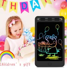 10 Inch, Kalemli LCD Dijital Çizim-Eğitim Yazı Tableti, Dijital Çizim Pedi-10 inç, Siyah